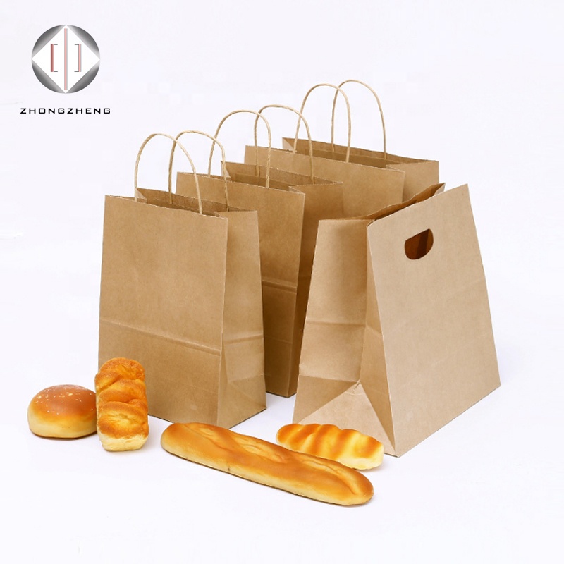 Luxury Kraft Paper Shopping Bags with Handles