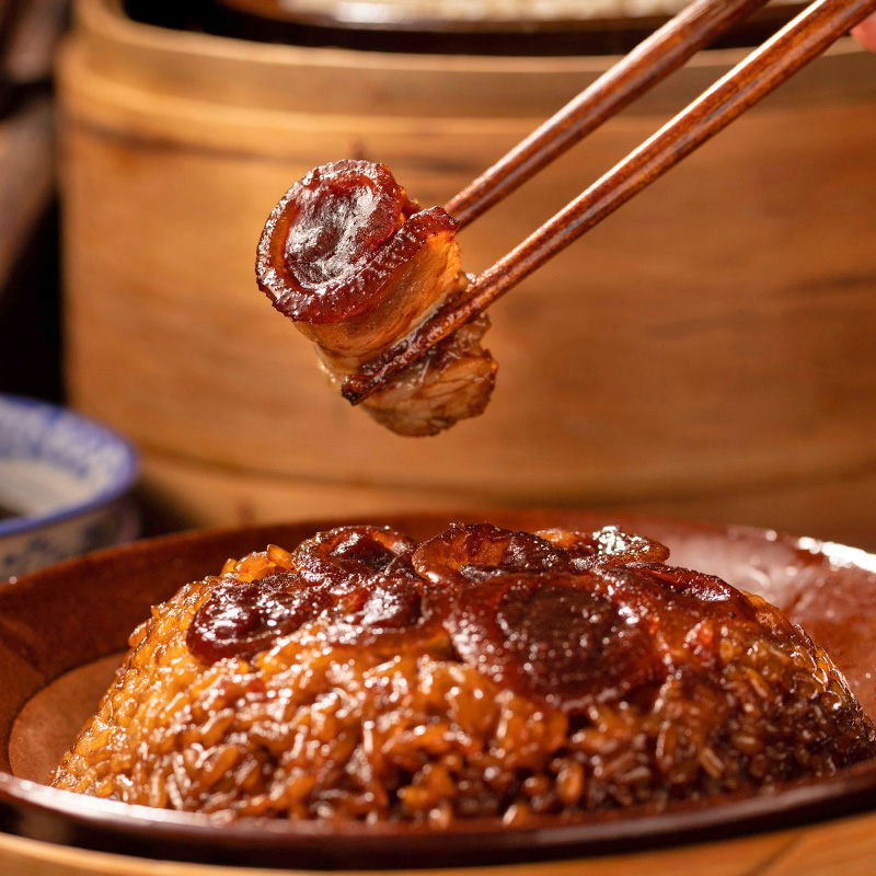 Instant Sweet Pork with Longan