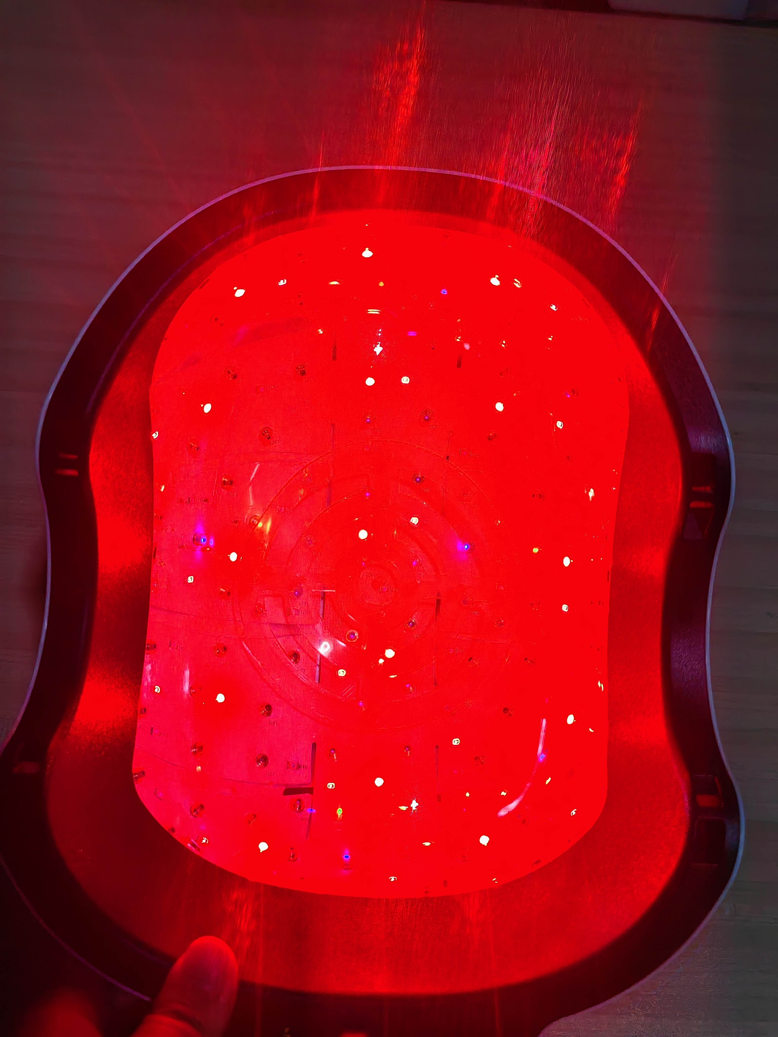 Red IR LED Light Therapy Cap for Brain Health