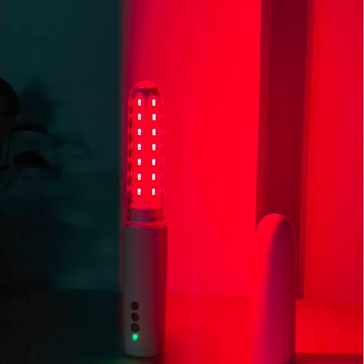Gynecological Laser Wand with Red and Blue Light