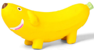 Dog Banana Squeaky Toy