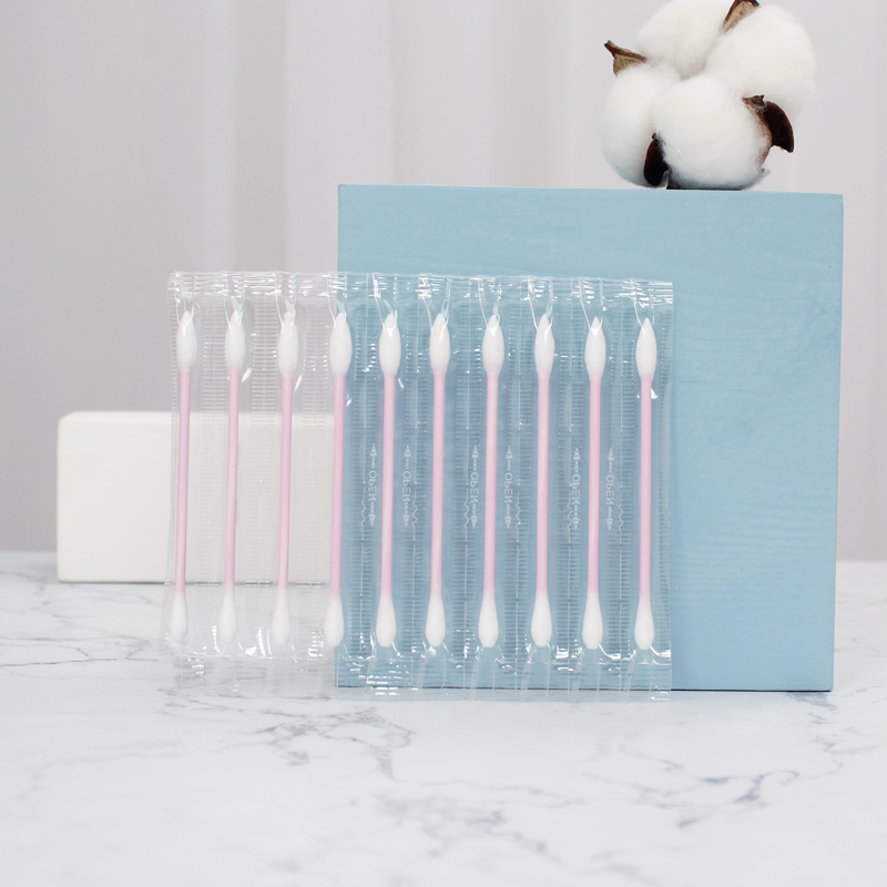 Paper Cotton Buds in Printed SOB Bag
