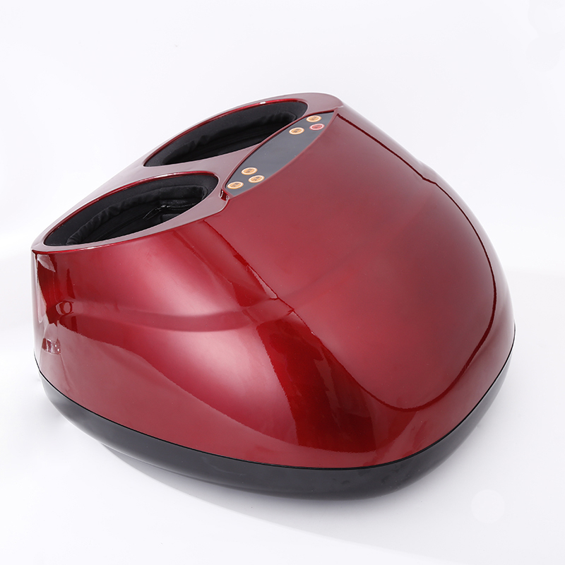 Electric Shiatsu Heating Roller Foot Massager with EMS