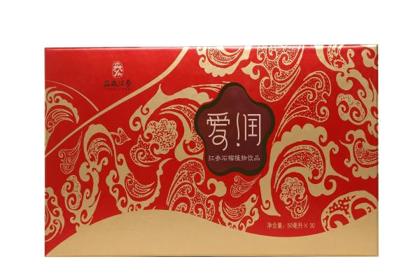 Red Ginseng Pomegranate Plant Beverage for Menopausal Syndrome