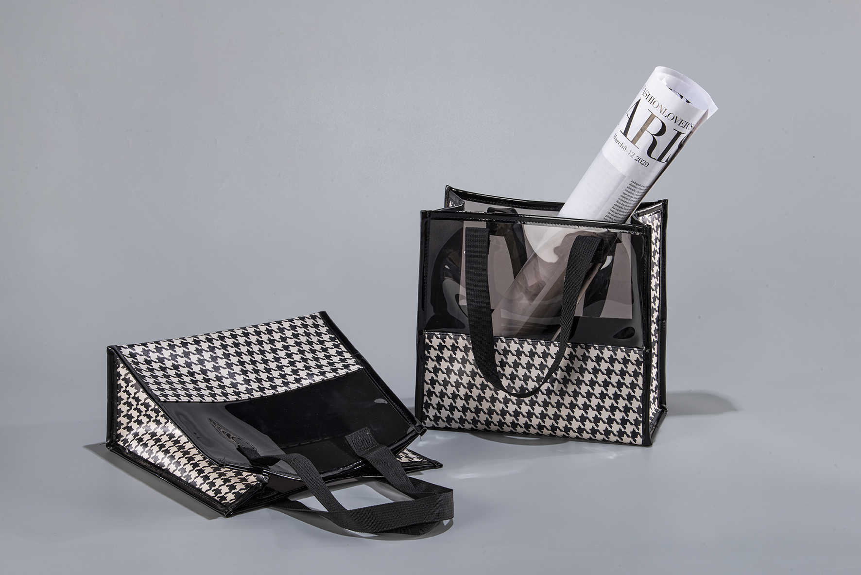 Houndstooth Handbag