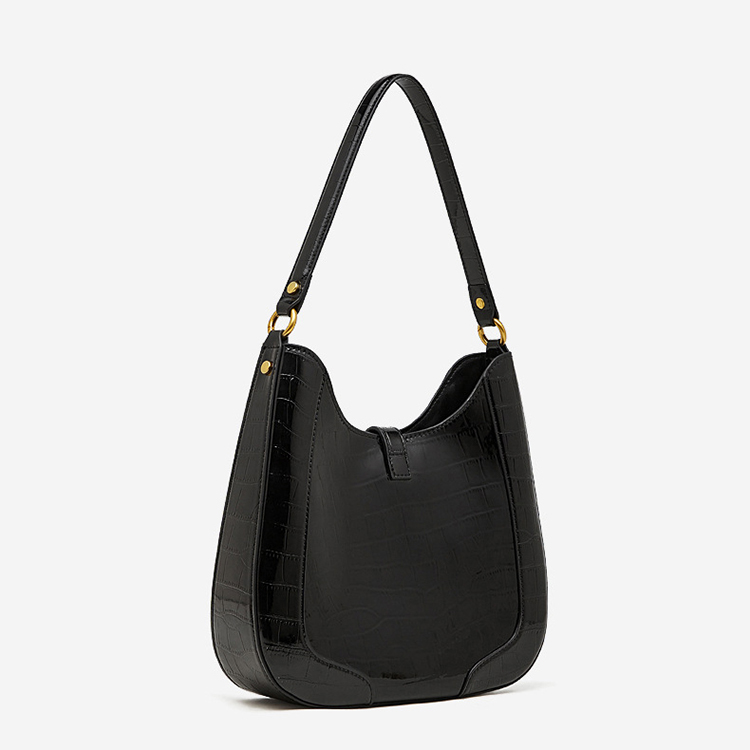 Fashion Genuine Leather Women's Handbag with Waterproof Design and Removable Strap