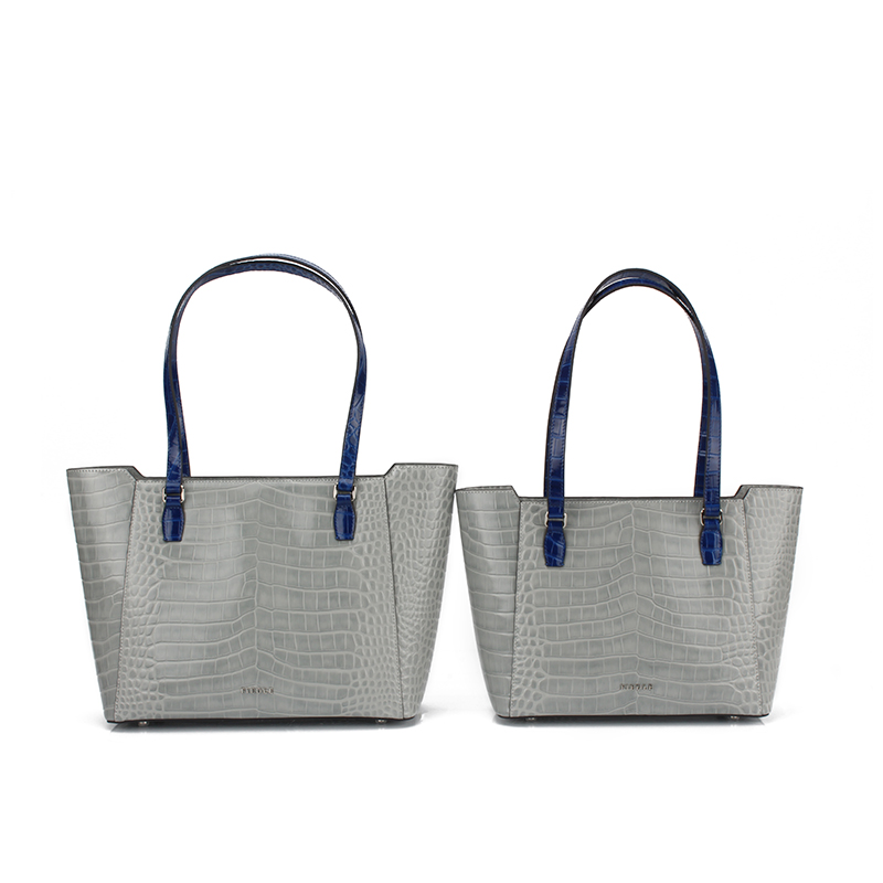 Classic Eco Leather Handbag and Wallet Set