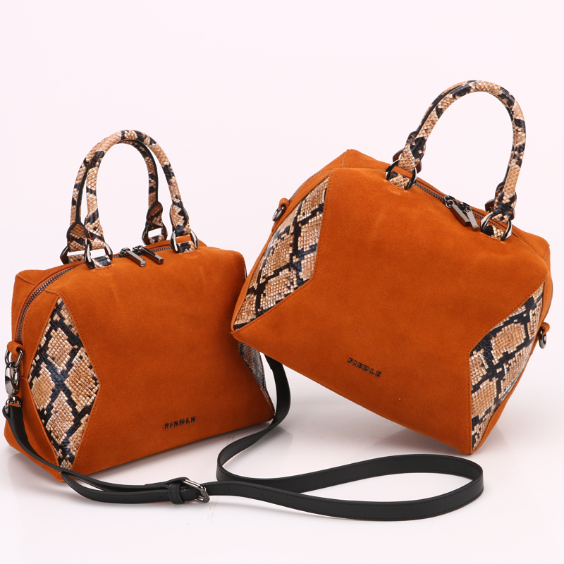 Eco Leather Tote Crossbody Bag with Wallet