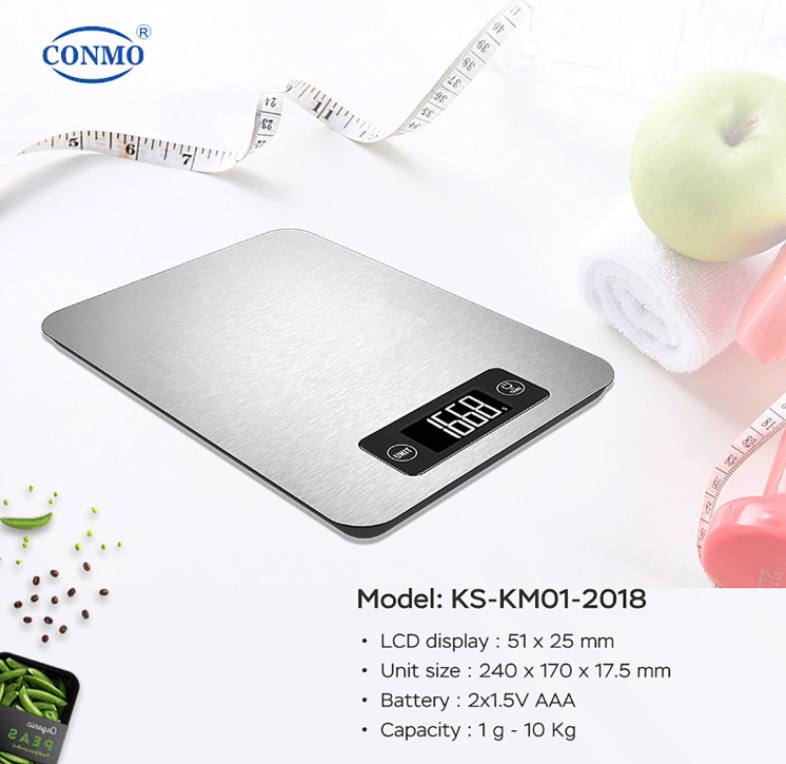 Waterproof Nutrition Scale with Patented Core Algorithm