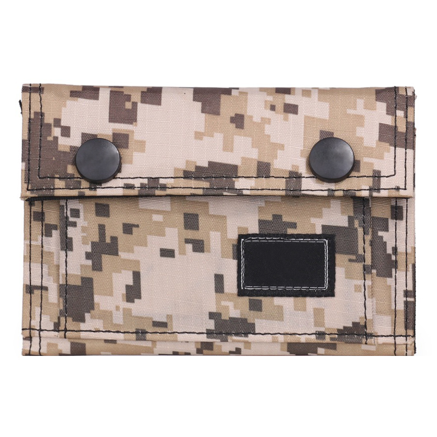 Kids Sport Camo Printed Trifold Wallet