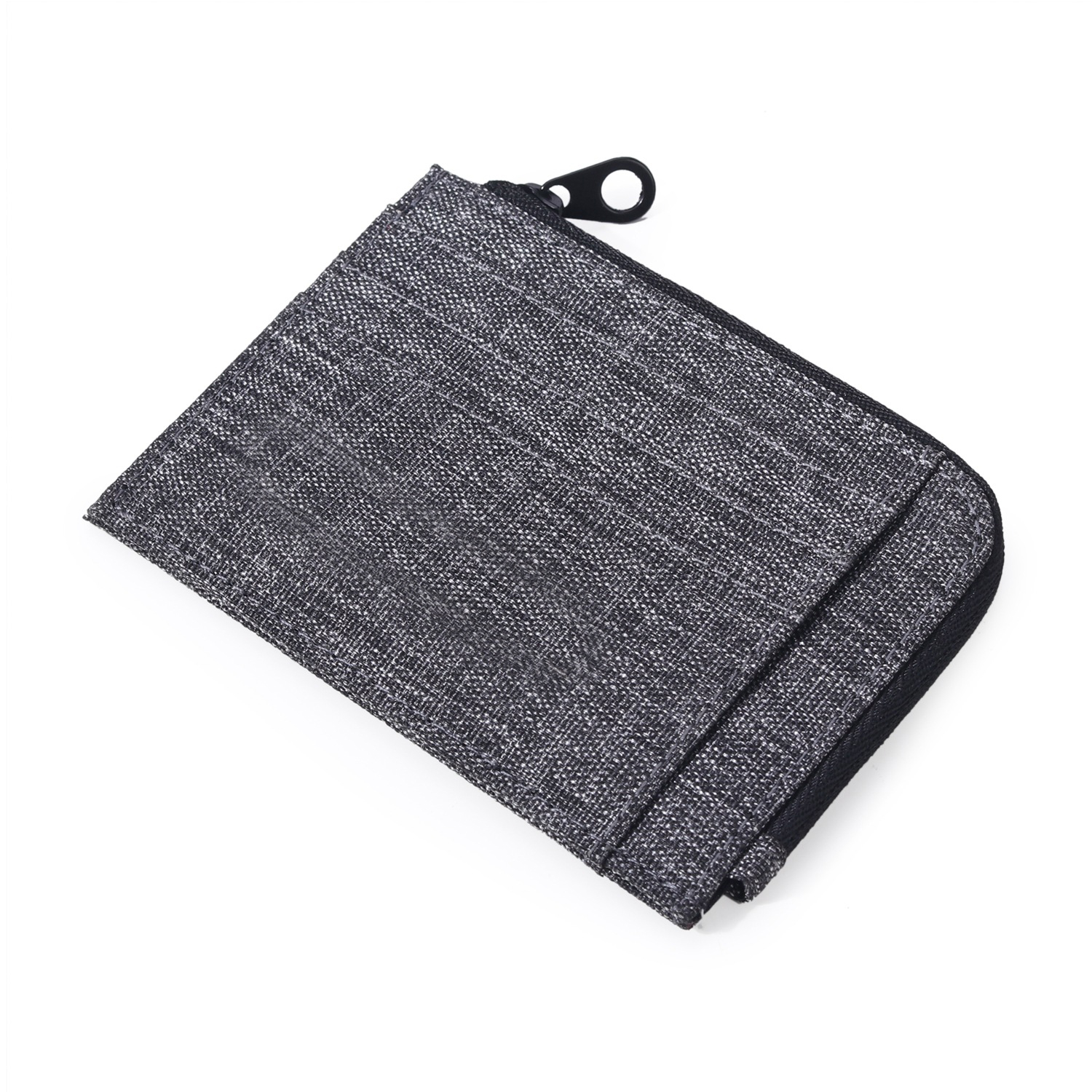 Slim Canvas Zipper Pocket Wallets for Boys and Girls