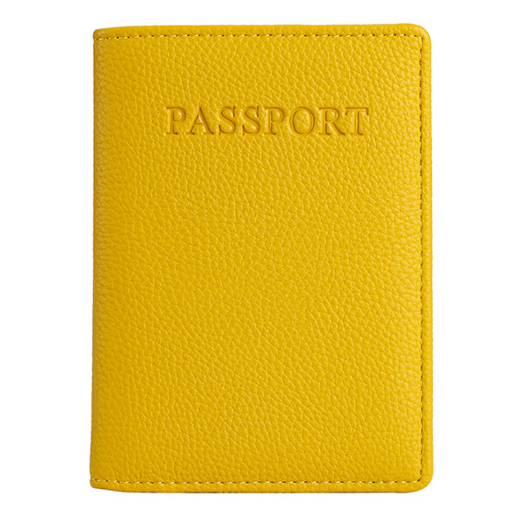 Travel Set: PU Vegan Leather Passport Holder, Card Holder, and Luggage Tag Combo
