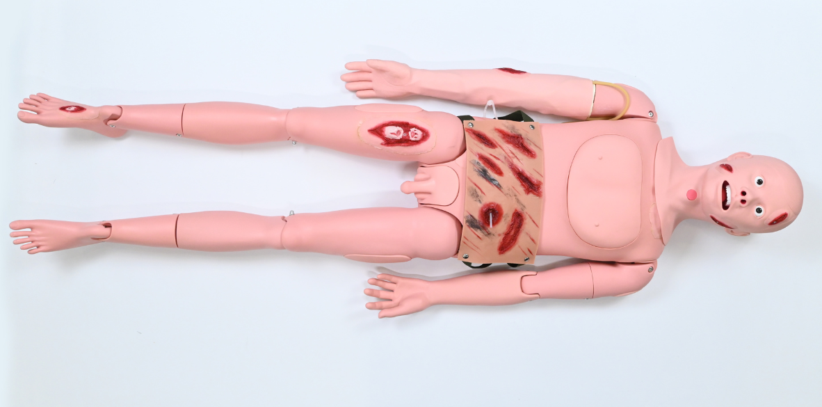 Adult Manikin Simulator for Field Casualty and Trauma Care Training