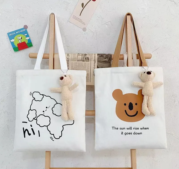 Student Cotton Canvas Tote Bag