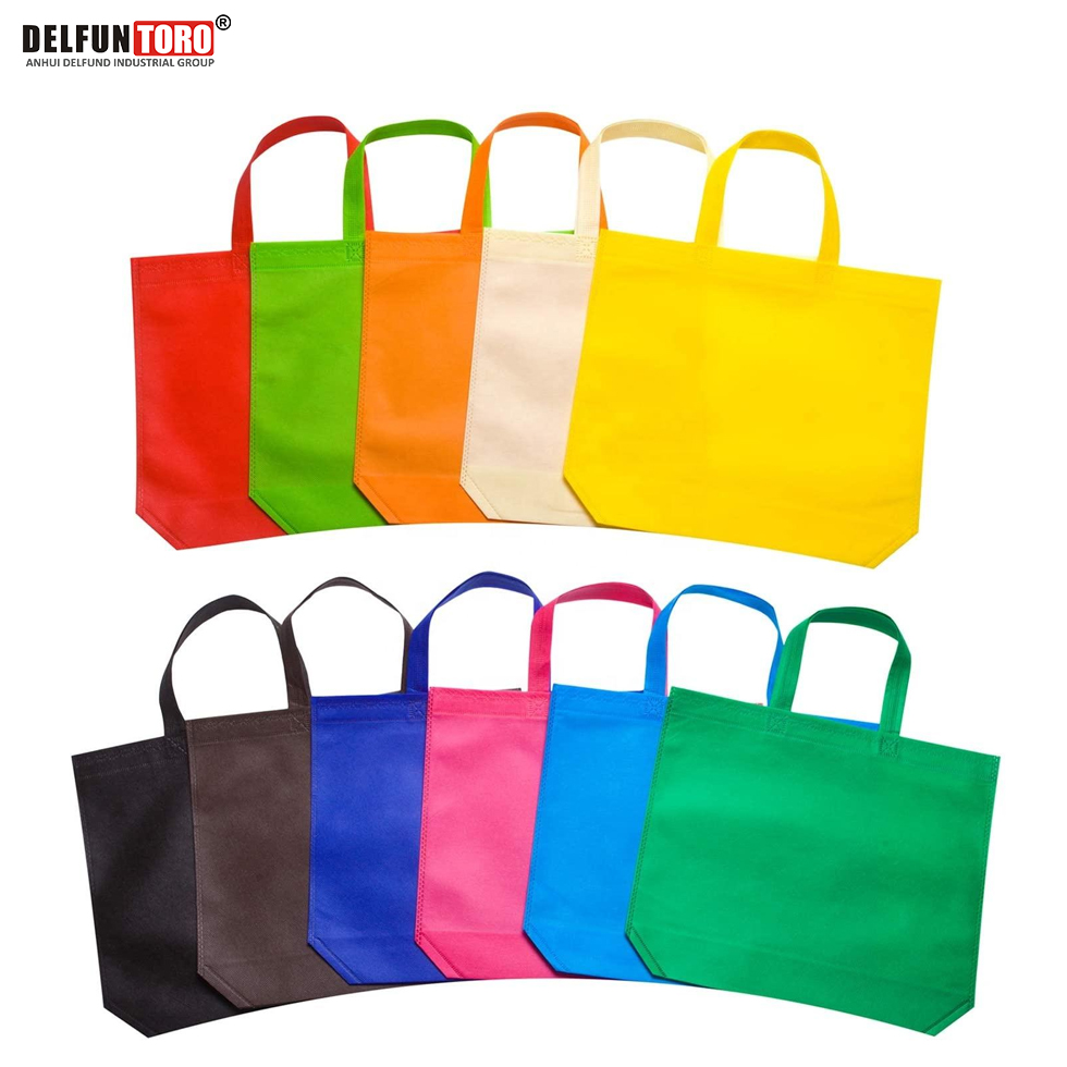 Eco-friendly Waterproof PP Woven Recyclable Non-woven Grocery Tote Bag