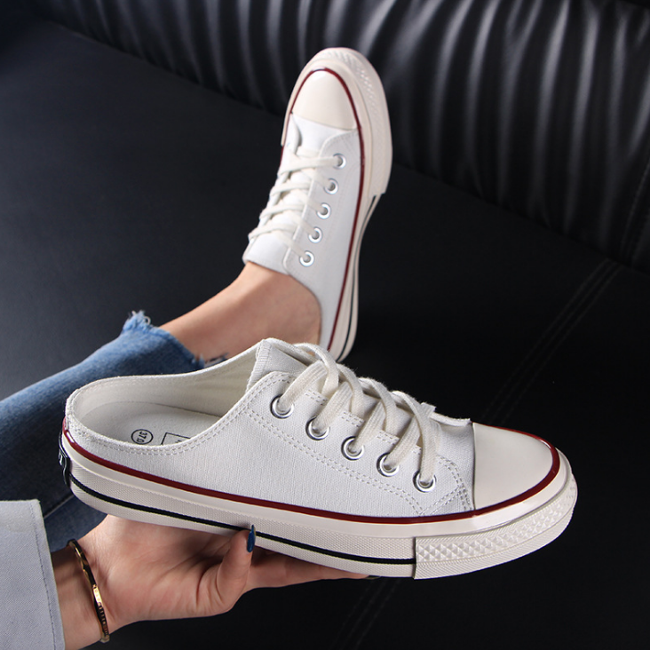Summer Semi-Canvas Slippers for Women