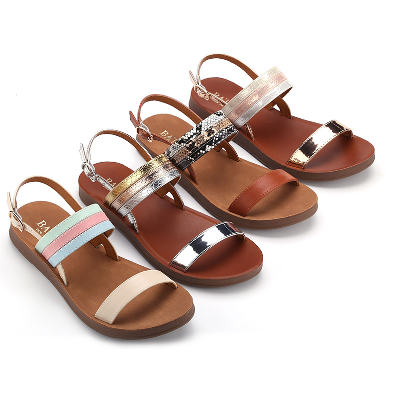 Women's Flat Comfort Fashion Injection PU Slippers