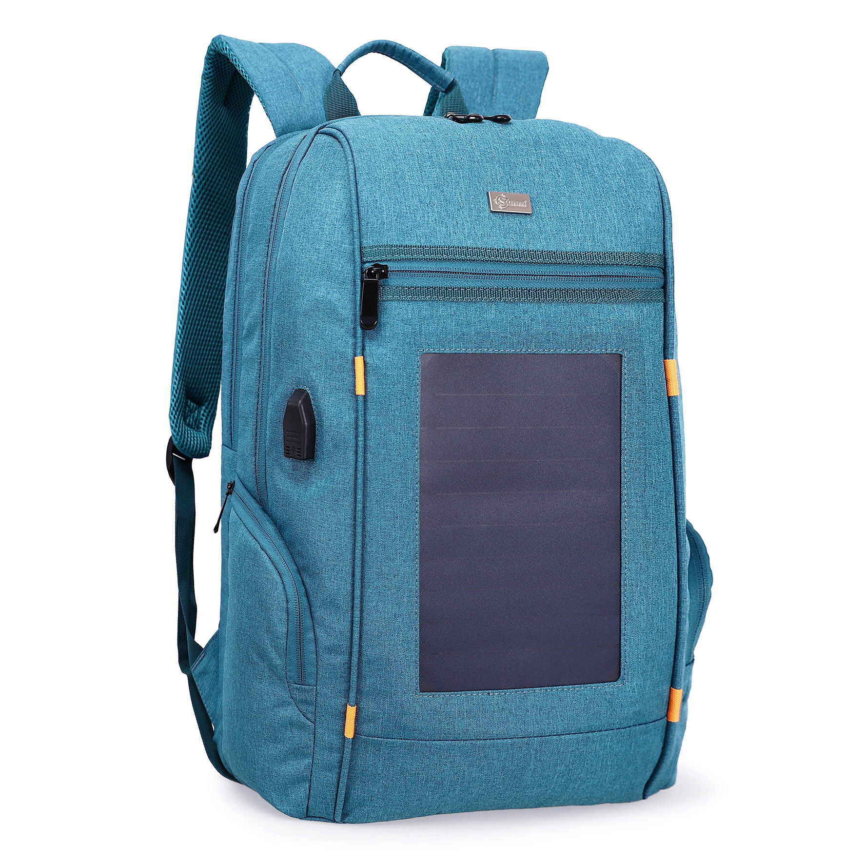 Solar Powered Laptop Backpack for Business and Travel