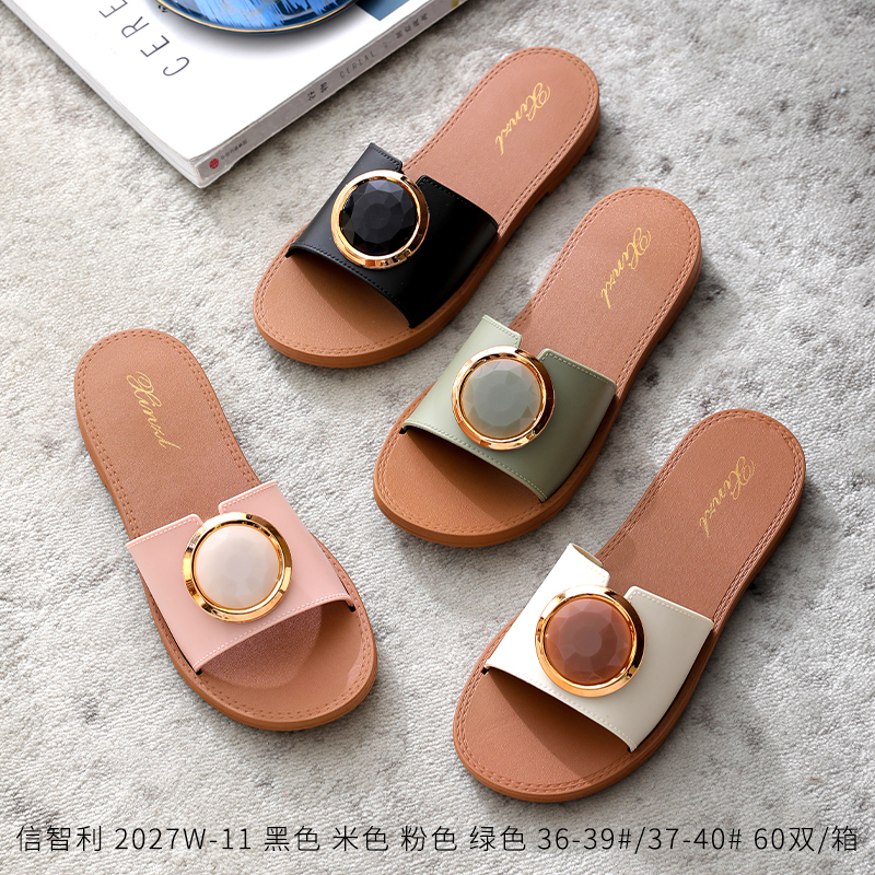 Lady's Outdoor PVC Slippers 2027-11