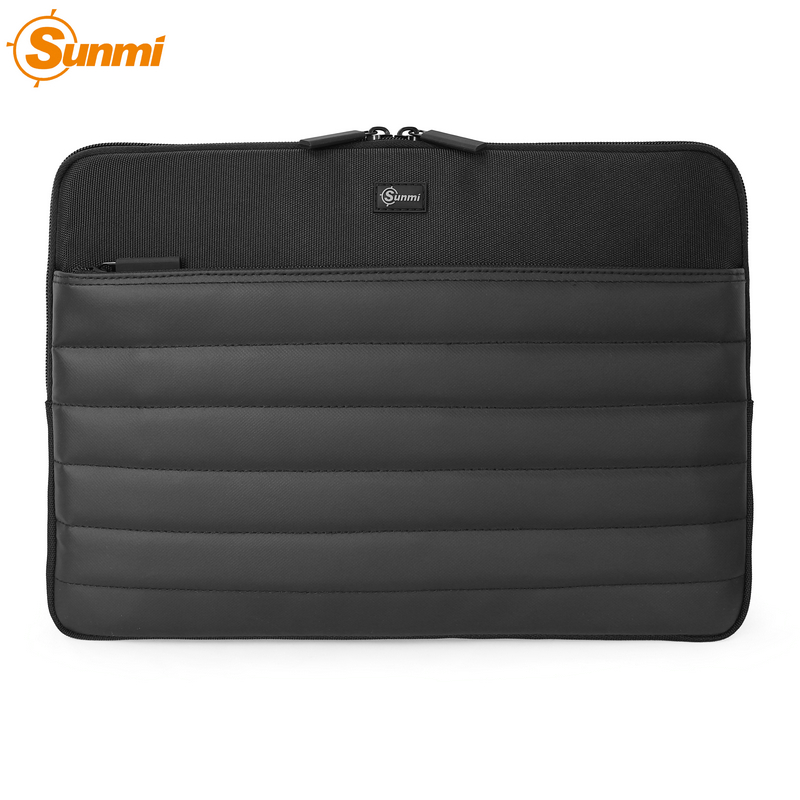 Men's Brown Leather Briefcase Messenger Laptop Bag