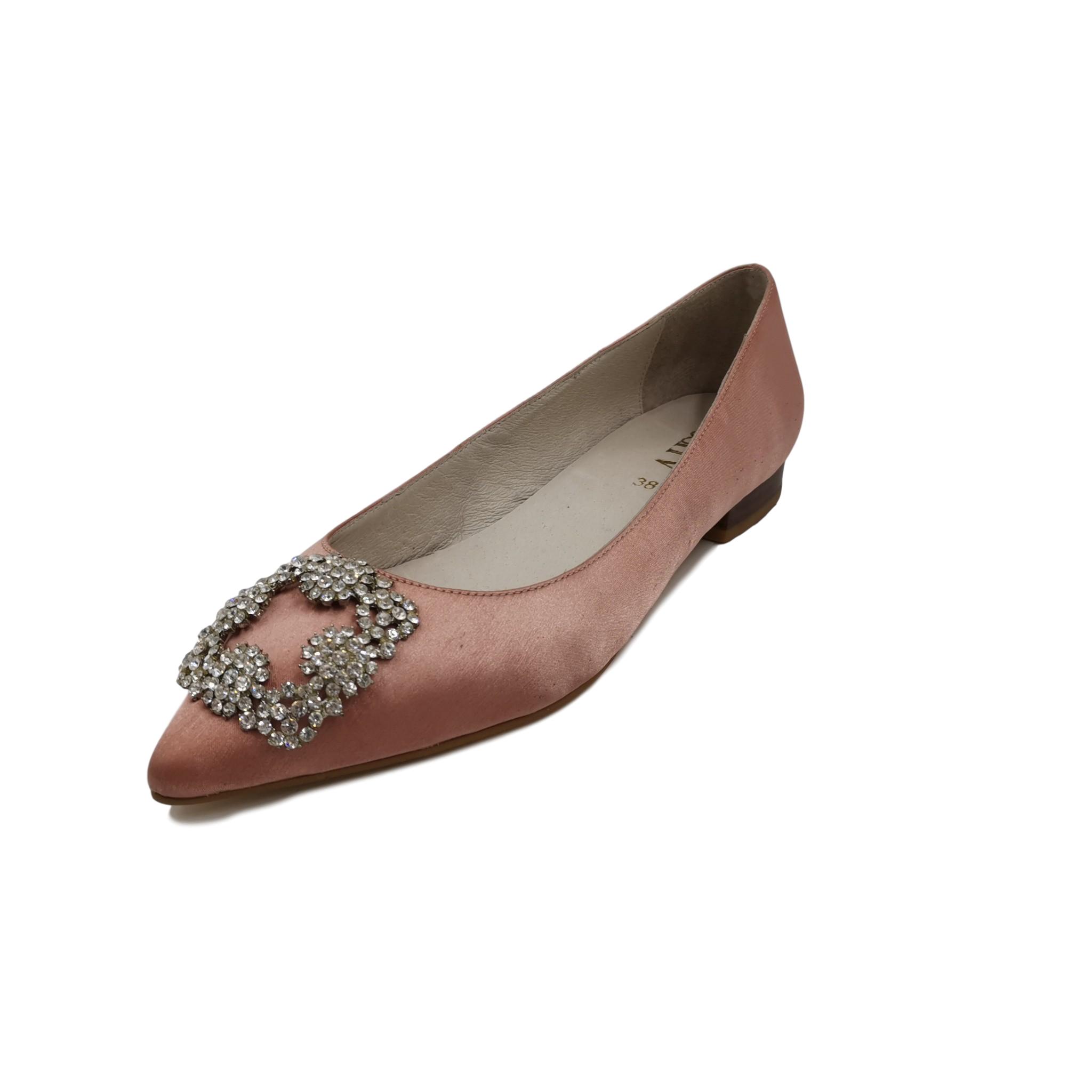 New Fashion Leather/Satin Pointy Flat Shoes