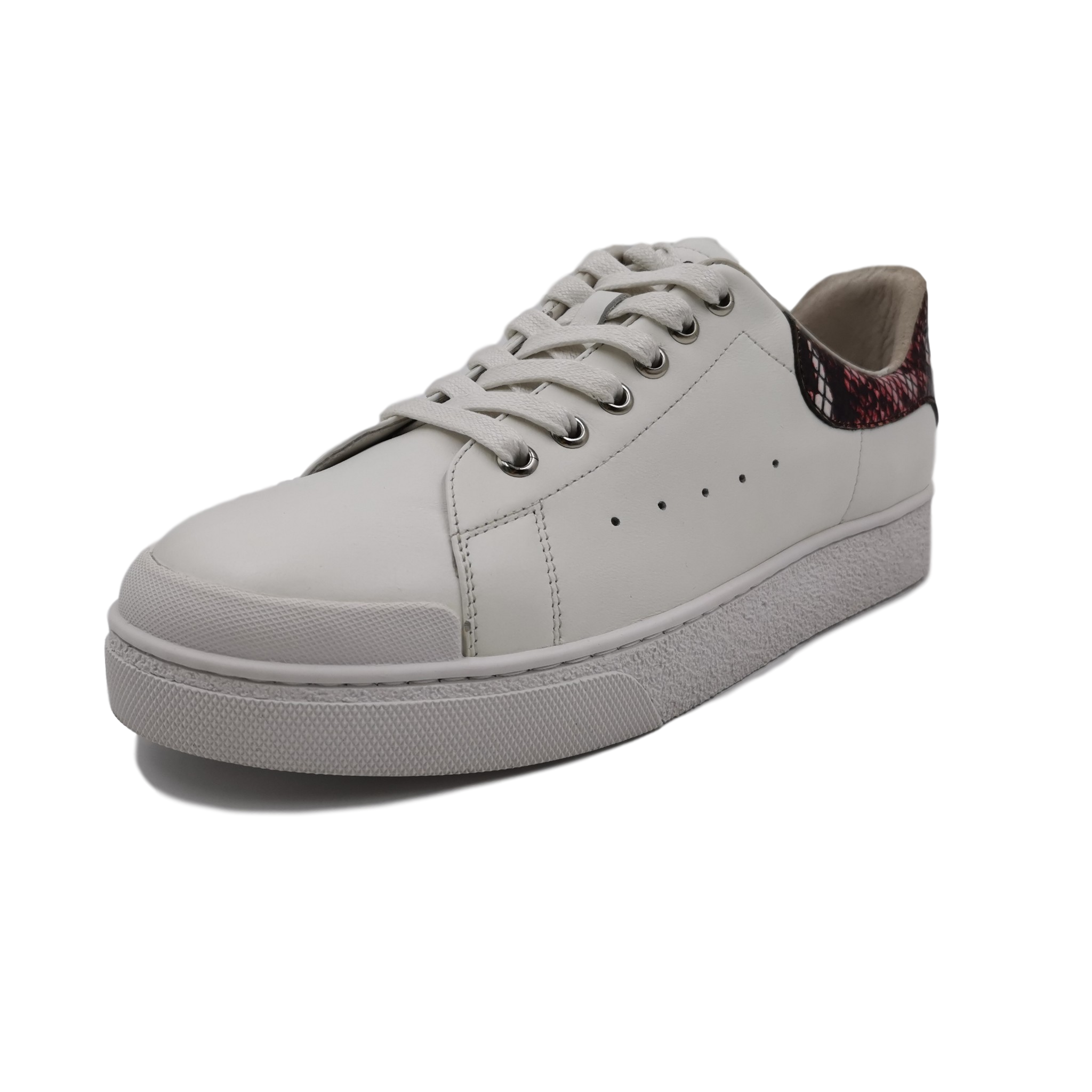 New Hot Leather Fashion Casual Flat Sneakers