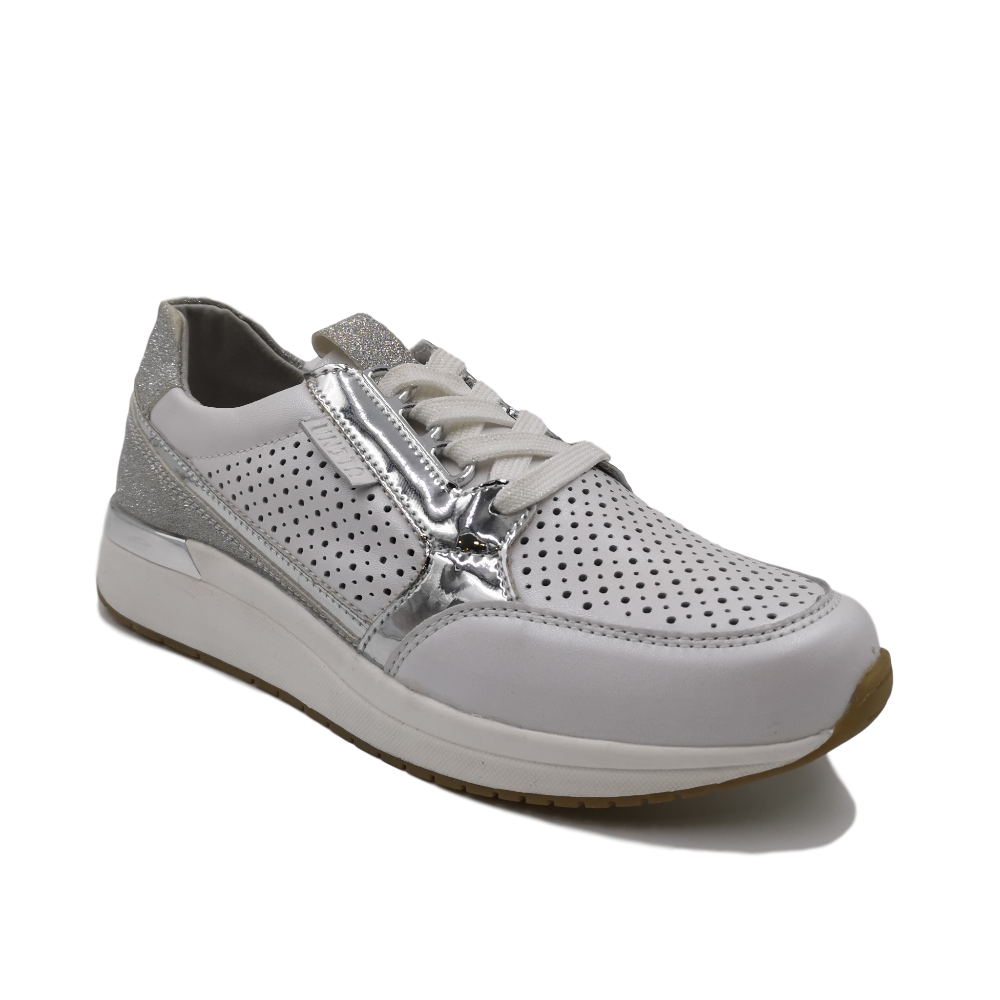 New Hot Leather Ladies Fashion Casual Sneakers