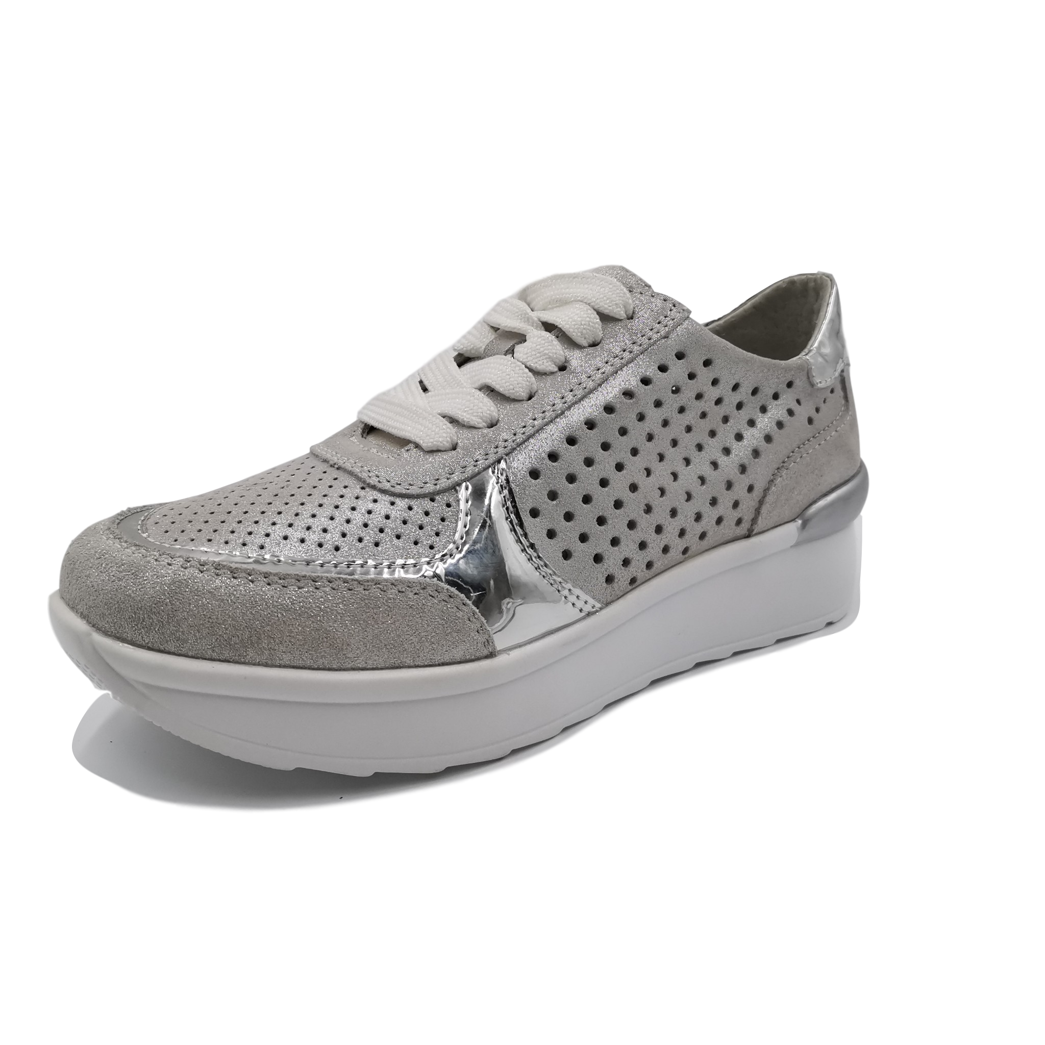 New Fashion Comfortable Leather Women's Casual Sneakers