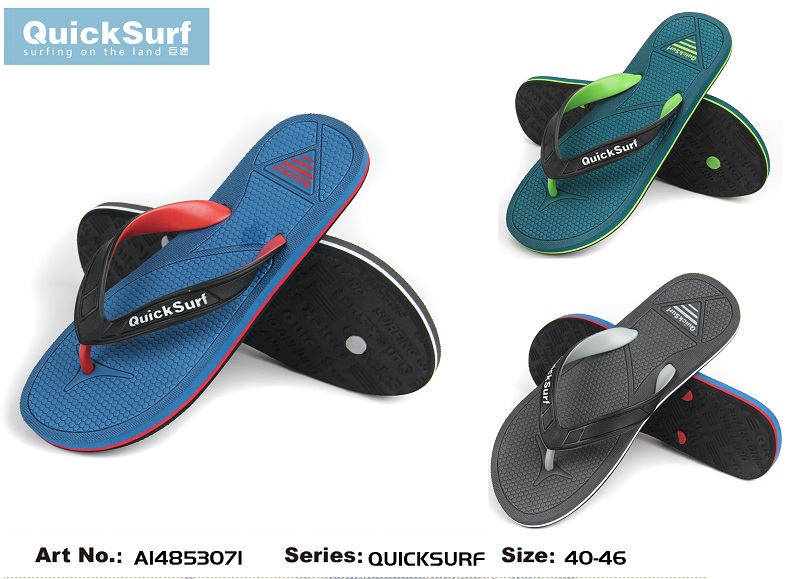 Flip Flops with Coin-Pressing Technology Insole