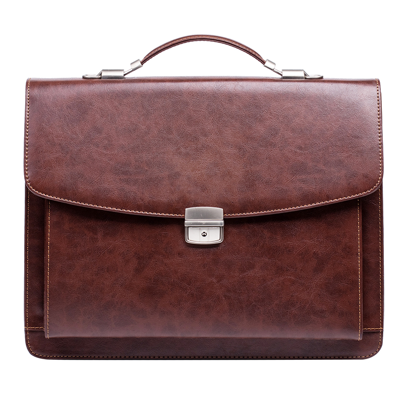 Hot Sale Custom Color Leather Briefcase for Men