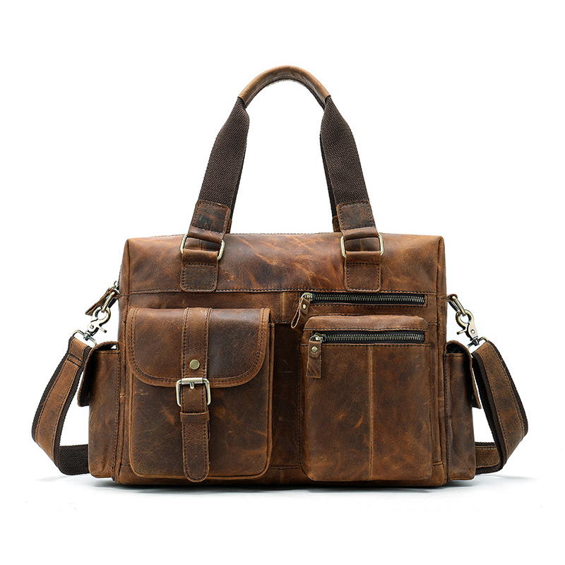 Top Grain Cowhide Leather Briefcase