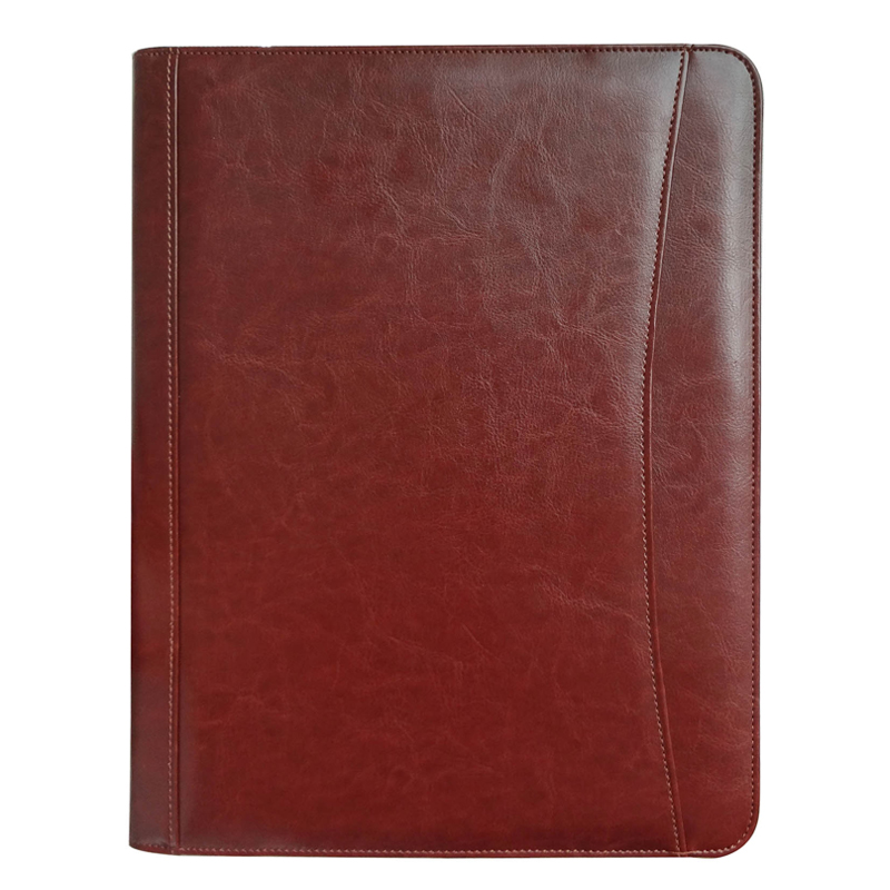 Luxury PU Leather A4 Business Briefcase for Men