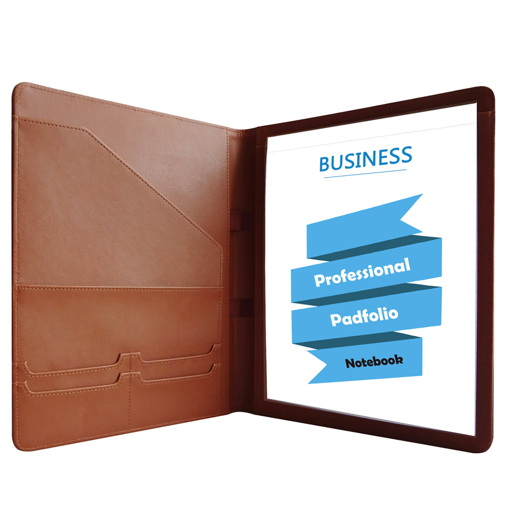 Personalized Handmade Full Grain Leather Legal Padfolio Organizer