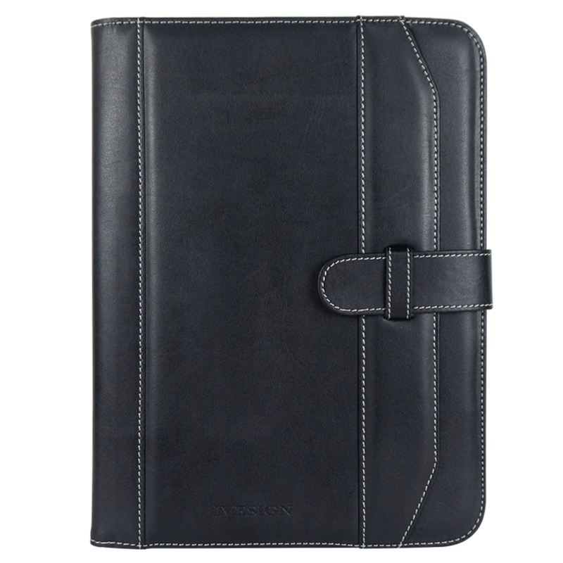 Faux PU Leather Legal Pad Holder Padfolio