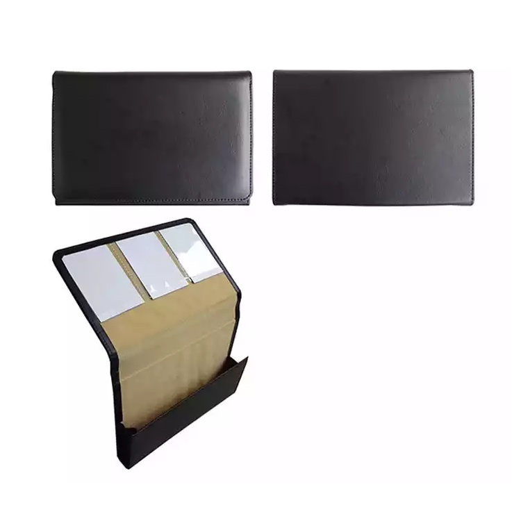 PU Leather Car Document Holder and Card Holder