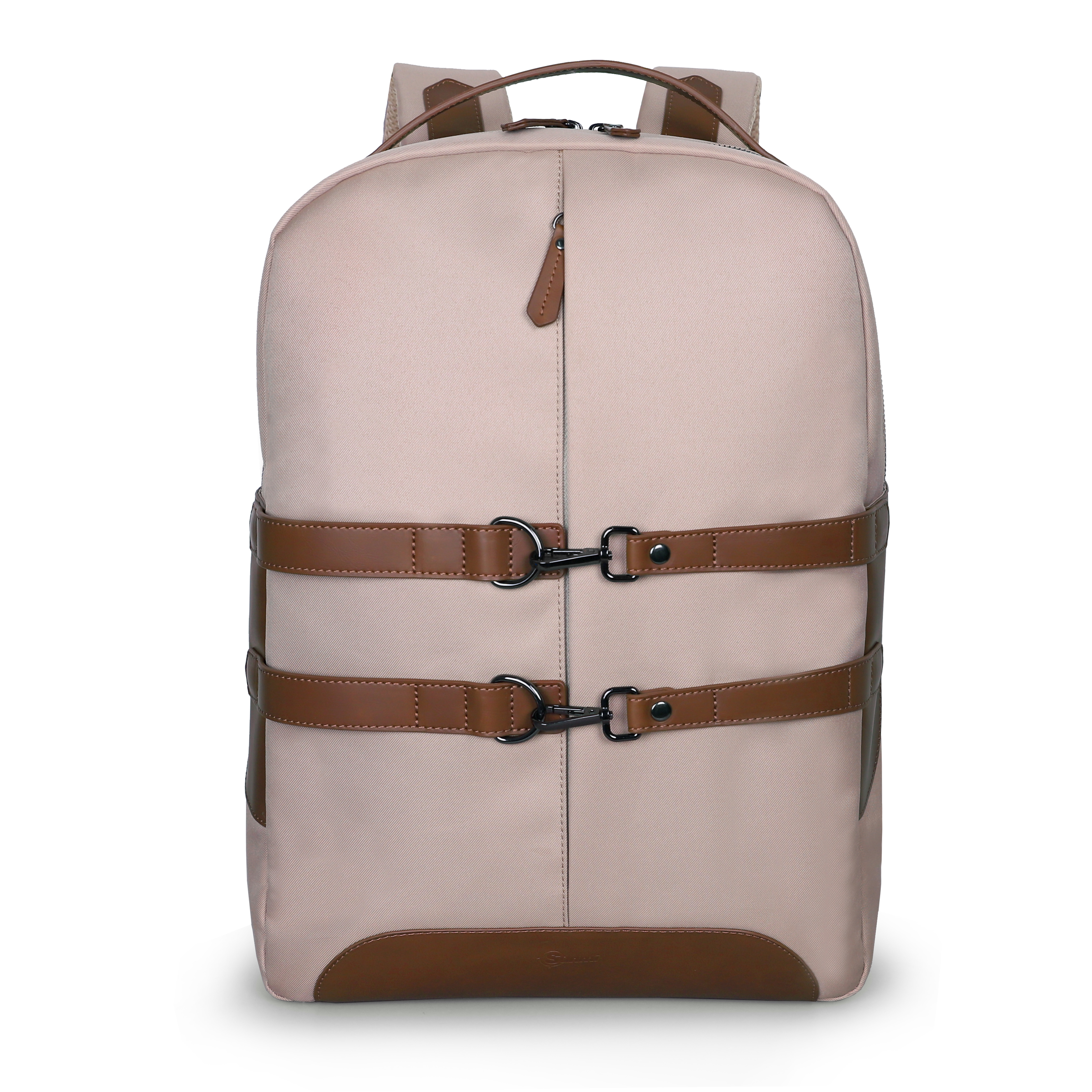 Vintage Business Laptop Backpack for Travel, Fits up to 16-inch Notebook