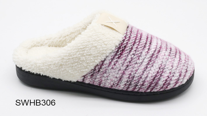 Indoor Plush Flat Slippers