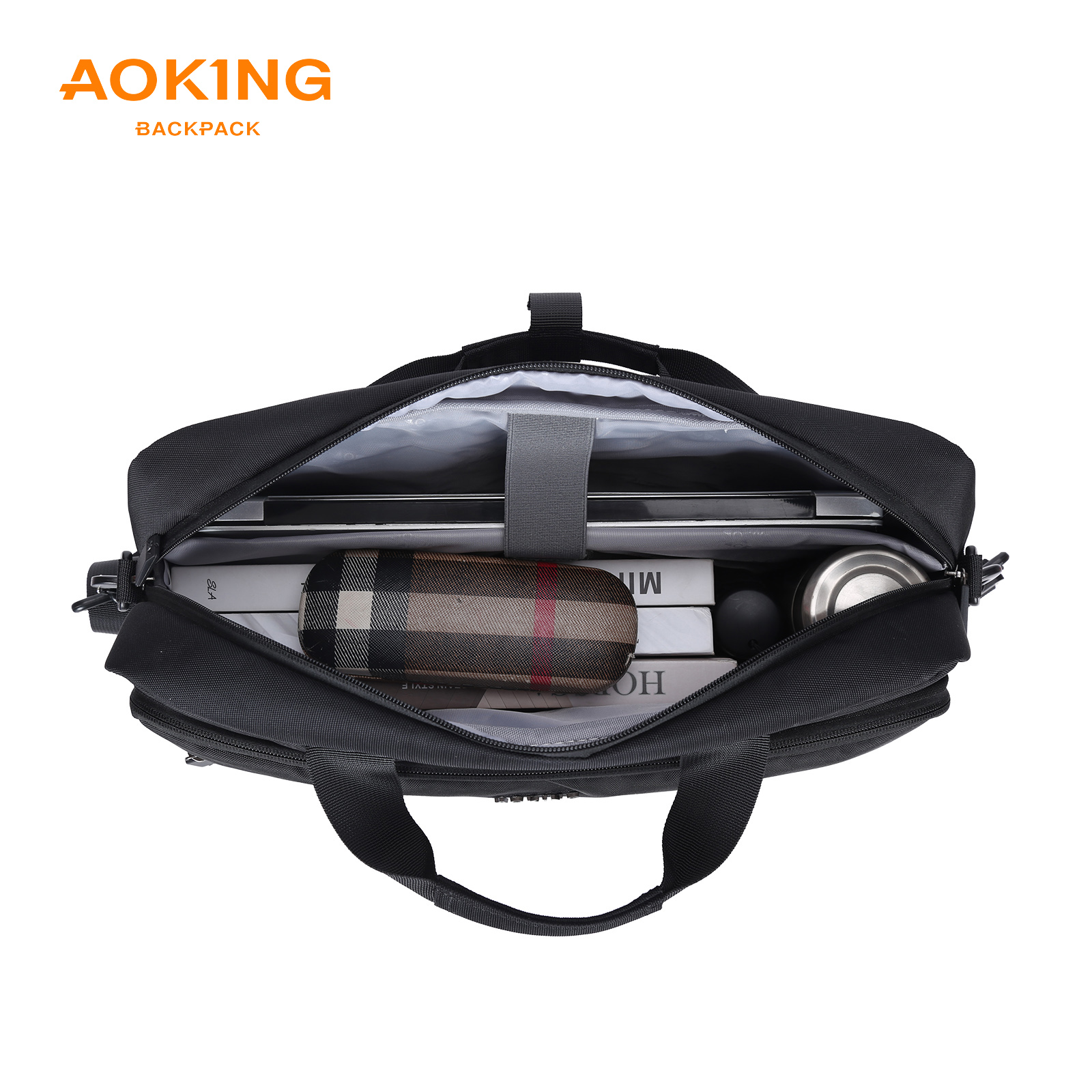 Aoking Fashion Durable Laptop Business Briefcase