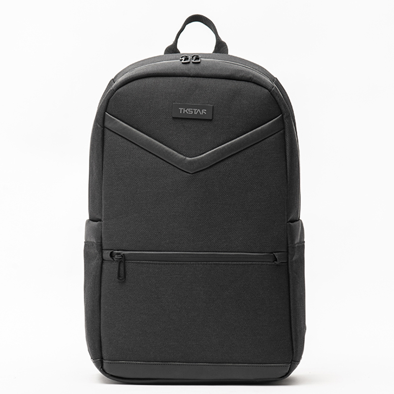 15.6-inch Laptop Backpack, Large Capacity Commuter Bag, Black Business Travel Backpack