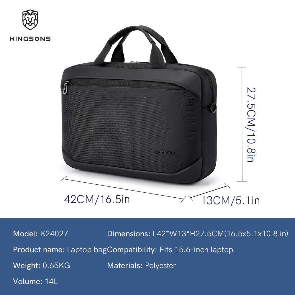 Custom Logo Leather Briefcase for Corporate Gifts