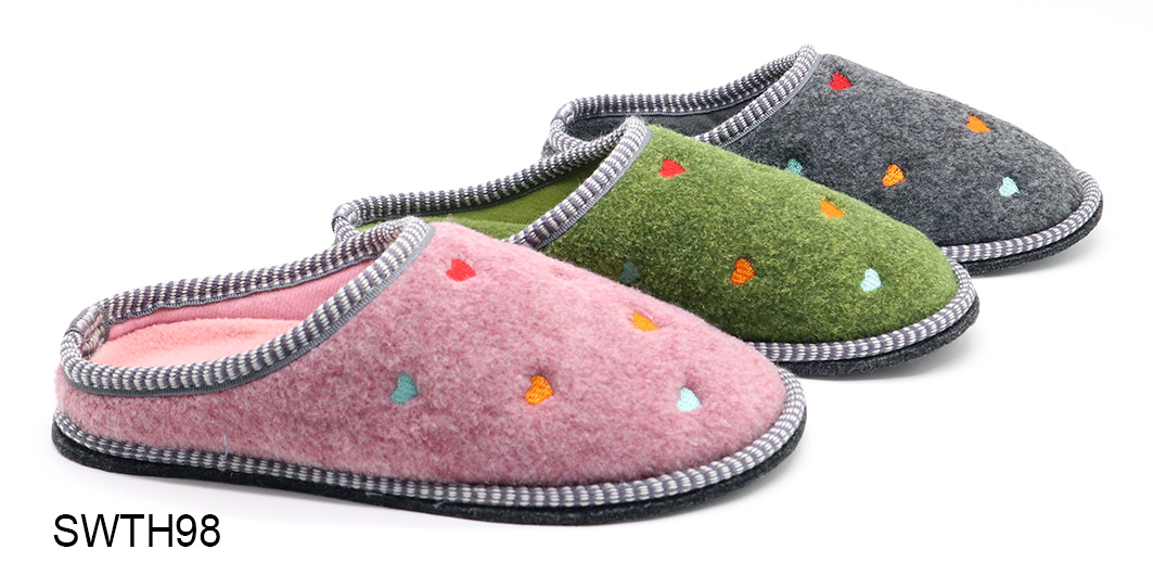 Indoor Plush Flat Slippers