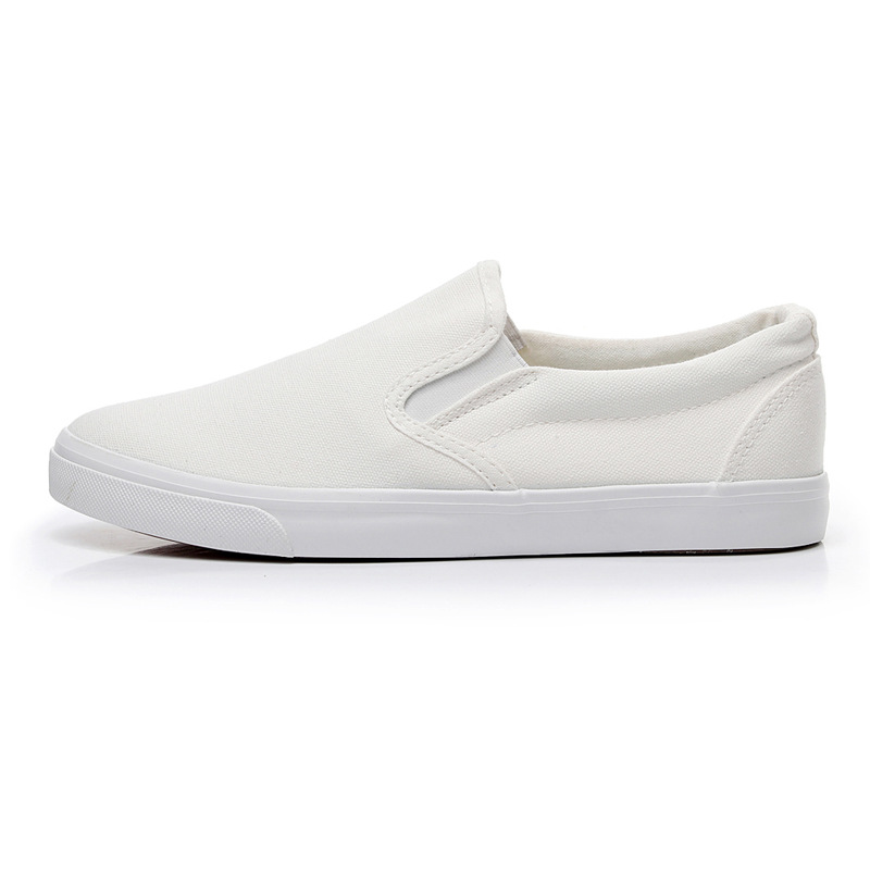 Vulcanized Canvas Slip-On Casual Loafers for Men and Women