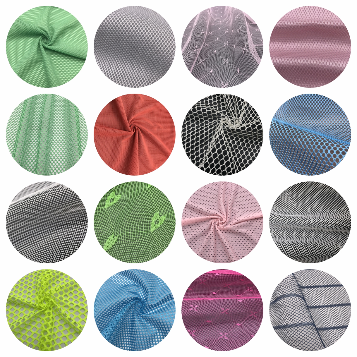 100% Polyester Sky Blue Tricot Fabric