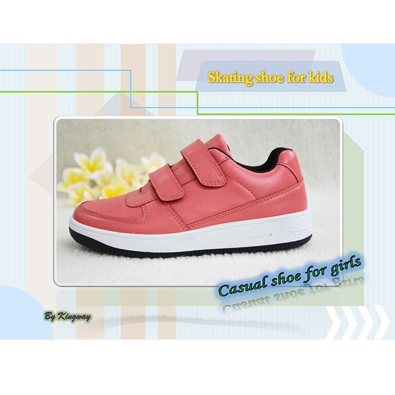 Kids Casual Shoes with Peach Fashion Strap