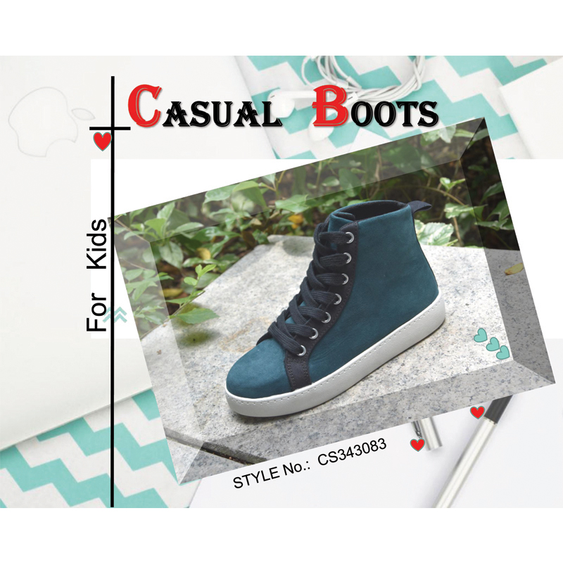 Kids' Casual Microfiber Boots