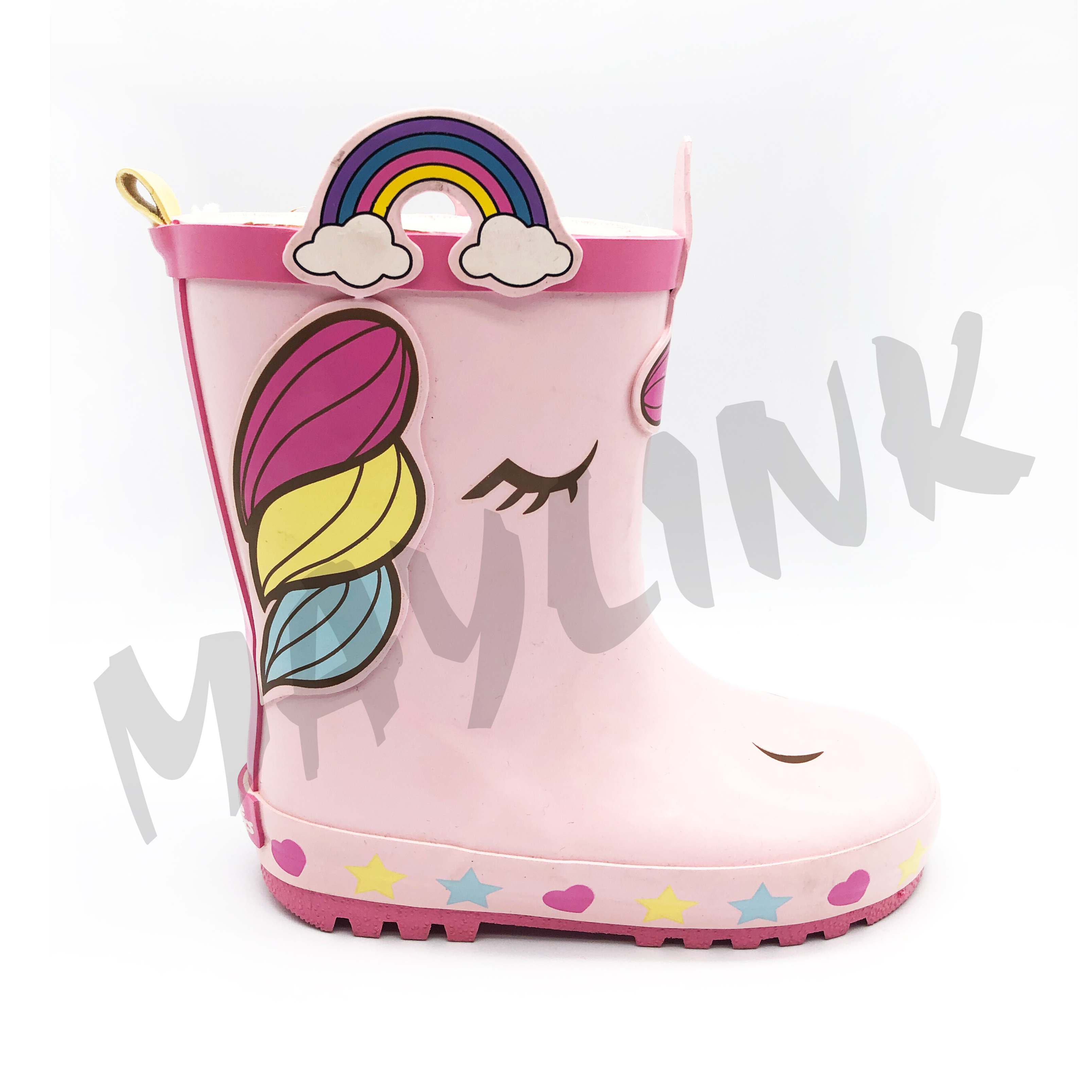 Kid's Rubber Rain Boots
