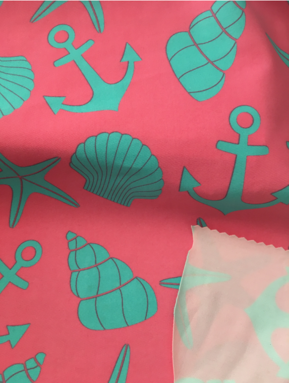 Nylon Spandex Printed Fabric for Swimwear and Sportswear