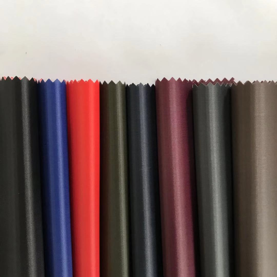 190T Taffeta Waterproof Shiny PVC Coated Fabric for Raincoats