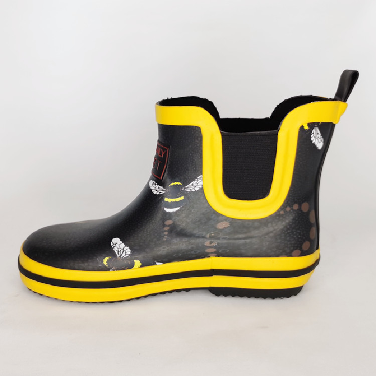 TONGPU Soft Fully Waterproof Rubber Kid's Rainboots