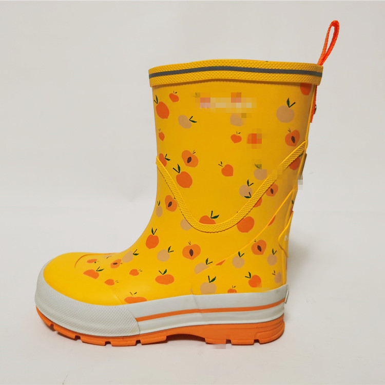 TONGPU Soft Fully Waterproof Rubber Kid's Rainboots